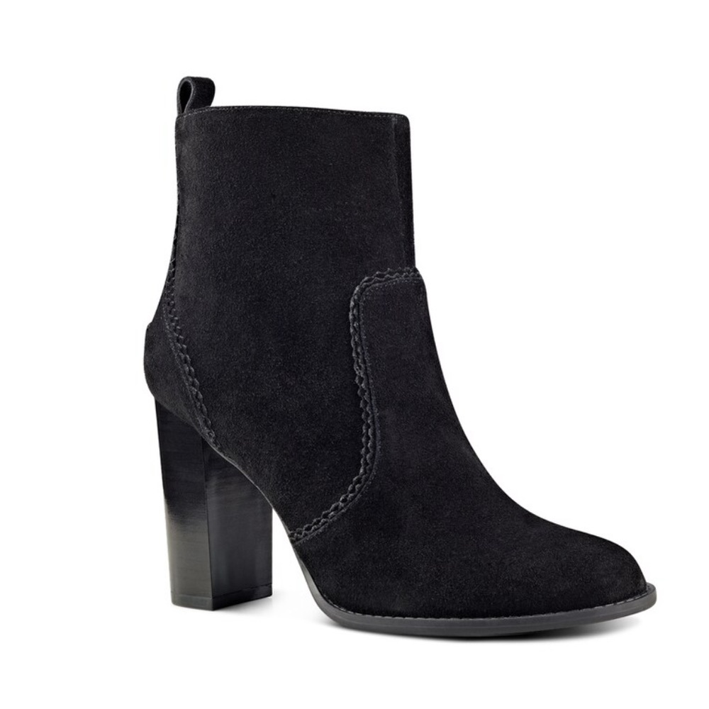 NINE WEST Women’s Quick Sand Suede Ankle Booties - Size 5